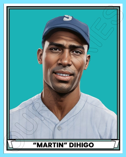 Martin Dihigo 1941 Play Ball Custom Card - 3773