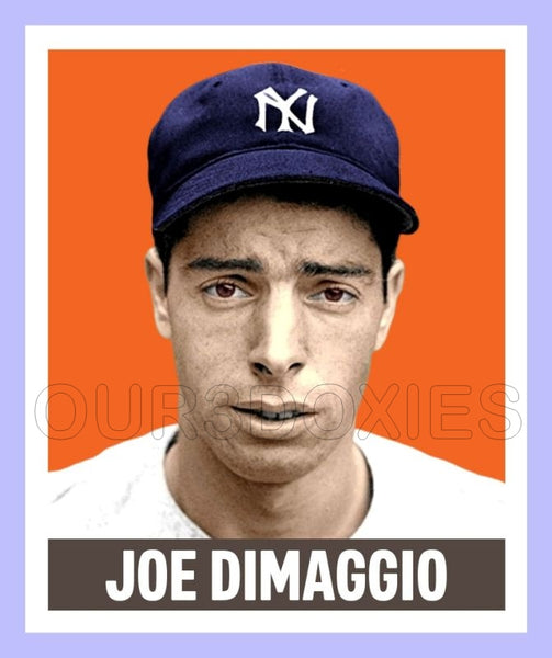 Joe Dimaggio 1948 Leaf Custom Card - 3905