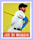 Joe Dimaggio 1948 Leaf Reproduction Card - 3860