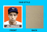 Joe Dimaggio 1948 Leaf Custom Card - 3905