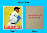 Joe Dimaggio 1948 Leaf Reproduction Card - 3860