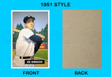 Joe Dimaggio 1951 Bowman Custom Card - 4015