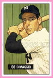 Joe Dimaggio 1951 Bowman Custom Card - 4016