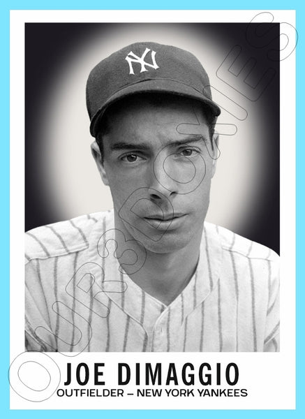 Joe Dimaggio 1960 Leaf Custom Card - 4417