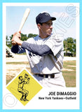 Joe Dimaggio 1963 Fleer Custom Card - 4320