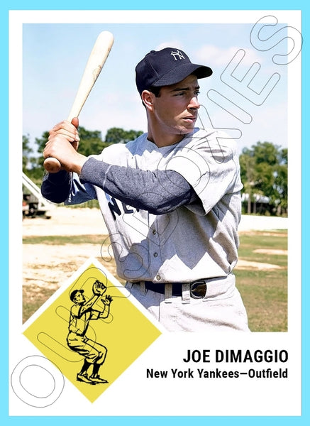 Joe Dimaggio 1963 Fleer Custom Card - 4320