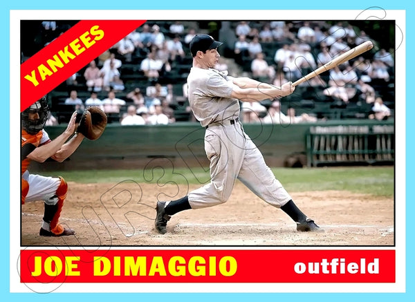 Joe Dimaggio 1966 Topps Custom Card - 4441