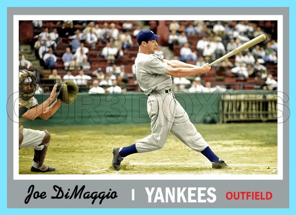 Joe Dimaggio 1970 Topps Custom Card - 4558