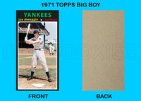 Joe Dimaggio 1971 Topps Tall Boy Custom Card - 4654