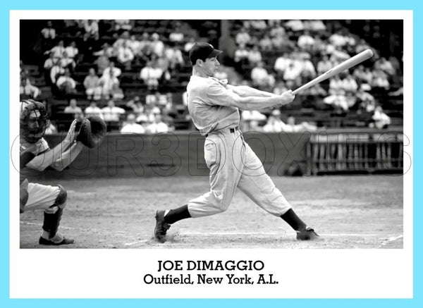 Joe Dimaggio 1947 Tip Top Bread Custom Card - 3817