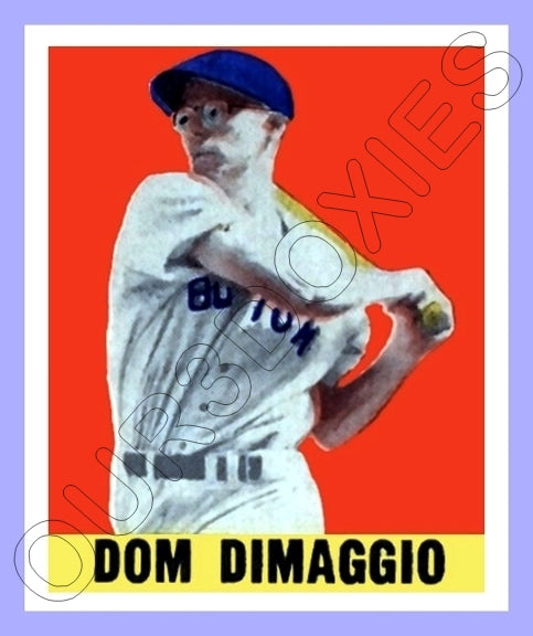 Dom Dimaggio 1948 Leaf Reproduction Card - 3859