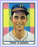 Vince Dimaggio 1941 Play Ball Reproduction Card - 3775