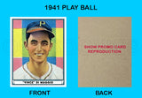 Vince Dimaggio 1941 Play Ball Reproduction Card - 3775