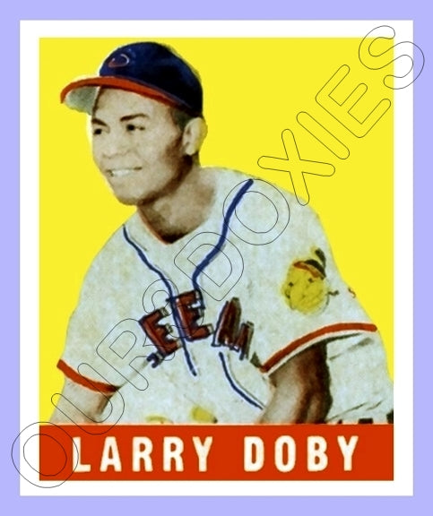 Larry Doby 1948 Leaf Reproduction Card - 3861
