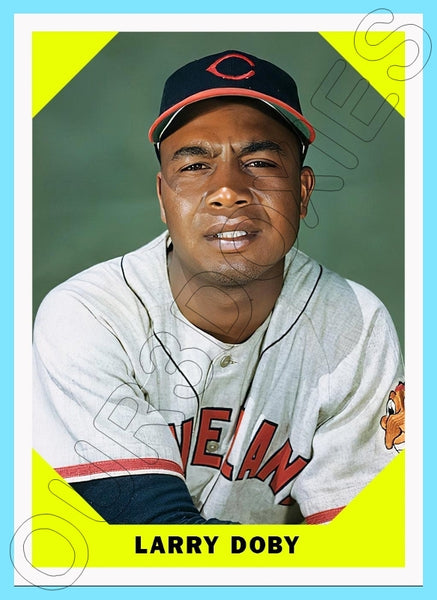 Larry Doby 1960 Fleer Custom Card - 4198