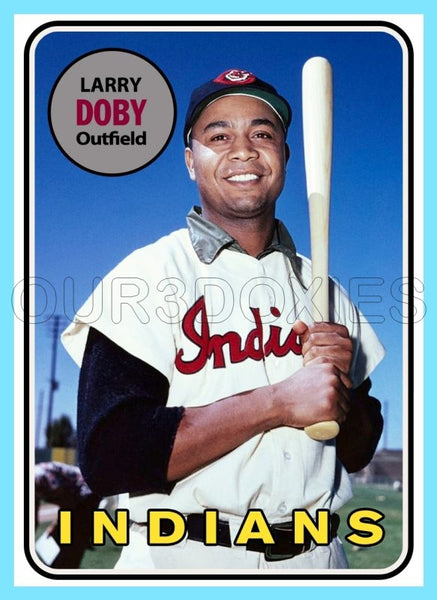 Larry Doby 1969 Topps Custom Card - 4530