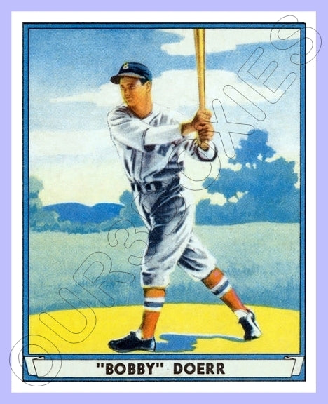 Bobby Doerr 1941 Play Ball Reproduction Card - 3778