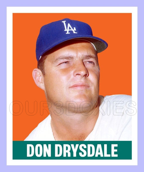 Don Drysdale 1948 Leaf Custom Card - 3907