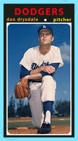 Don Drysdale 1971 Topps Tall Boy Custom Card - 4655