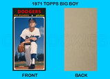 Don Drysdale 1971 Topps Tall Boy Custom Card - 4655