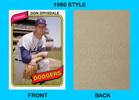 Don Drysdale 1980 Topps Custom Card - 4925