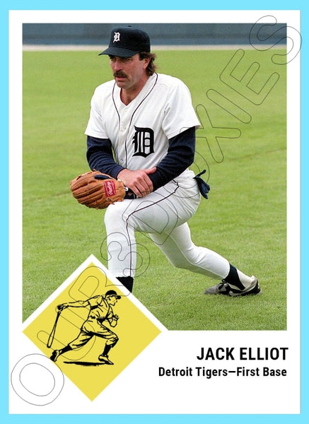 Jack Elliot 1963 Fleer Custom Card - 4322