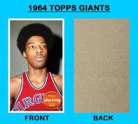 Julius Erving 1964 Topps Giants Custom Card - 4691