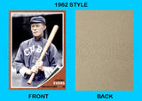 Johnny Evers 1962 Topps Custom Card - 4294