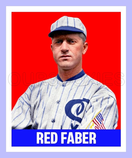 Red Faber 1948 Leaf Custom Card - 3909