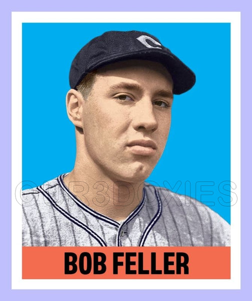 Bob Feller 1948 Leaf Custom Card - 3910