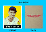 Bob Feller 1948 Leaf Reproduction Card - 3862