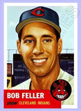 Bob Feller 1953 Topps Reproduction Card - 4039