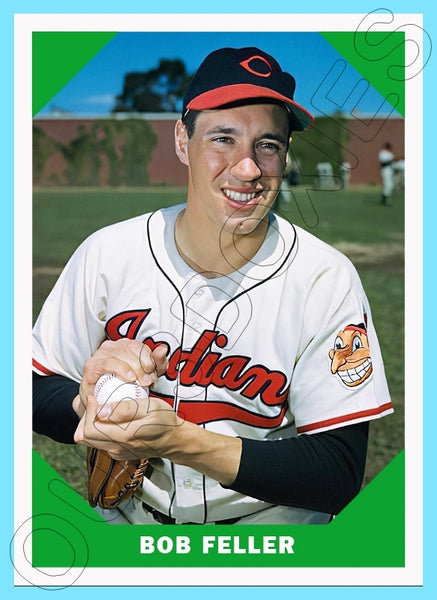 Bob Feller 1960 Fleer Custom Card - 4199