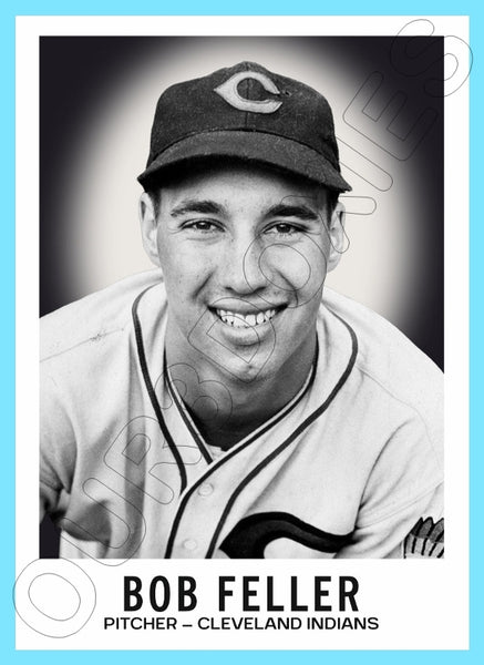 Bob Feller 1960 Leaf Custom Card - 4419