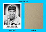 Bob Feller 1960 Leaf Custom Card - 4419