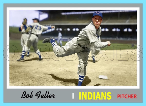 Bob Feller 1970 Topps Custom Card - 4560