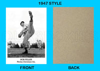 Bob Feller 1947 Tip Top Bread Custom Card - 3819