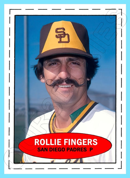 Rollie Fingers 1971 Bazooka Custom Card - 4667