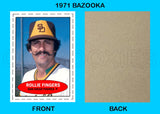 Rollie Fingers 1971 Bazooka Custom Card - 4667