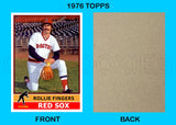 Rollie Fingers 1976 Topps Custom Card - 4854
