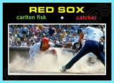Carlyon Fisk 1971 Topps Custom Card - 4592