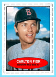 Carlton Fisk 1971 Bazooka Custom Card - 4668