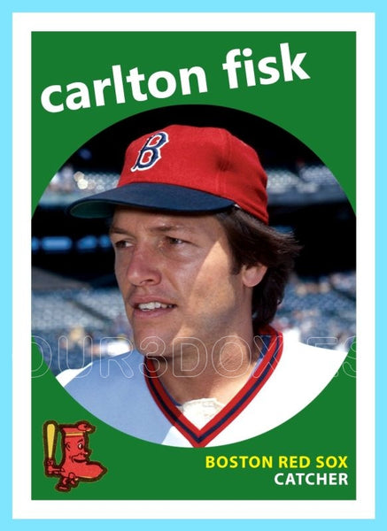 Carlton Fisk 1959 Topps Custom Card - 4160