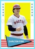 Carlton Fisk 1961 Fleer Custom Card - 4218