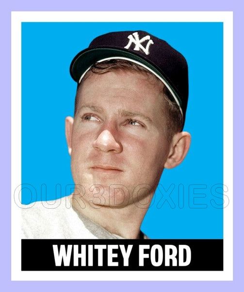 Whitey Ford 1948 Leaf Custom Card - 3911