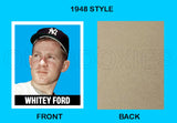 Whitey Ford 1948 Leaf Custom Card - 3911