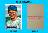 Whitey Ford 1951 Bowman Reproduction Card - 4018