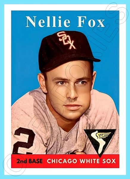 Nellie Fox 1958 Topps Custom Card - 4120