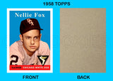 Nellie Fox 1958 Topps Custom Card - 4120