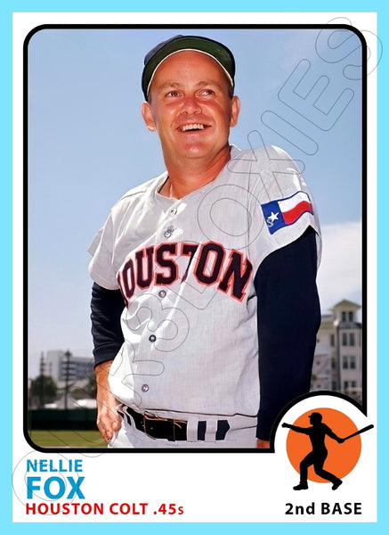 Nellie Fox 1973 Topps Custom Card - 4777